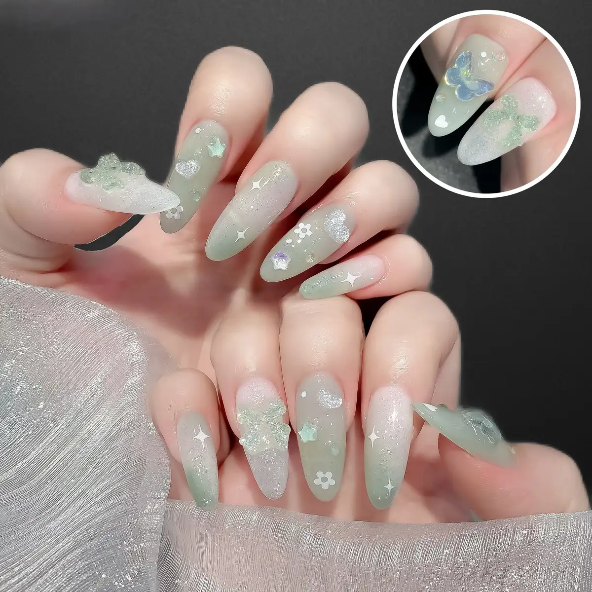 nail vẽ đơn giản vui tươi, trẻ trung