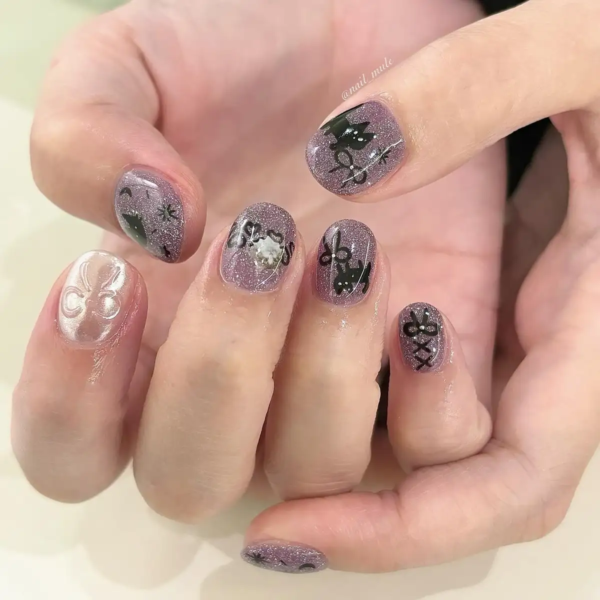 vẽ móng tay các mẫu nail đơn giản dễ thương thể hiện được cá tính