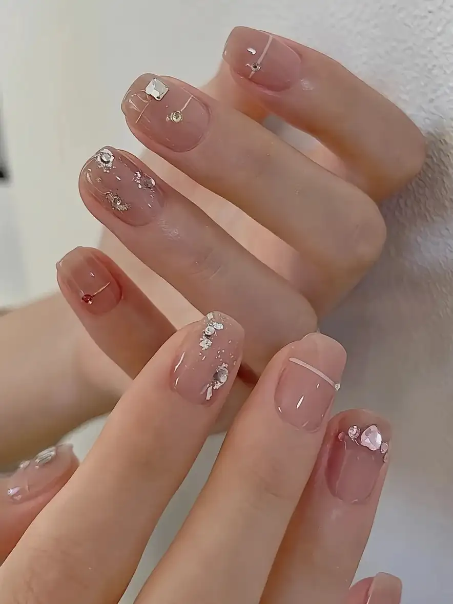 nail trung thu xinh xắn nhẹ nhàng