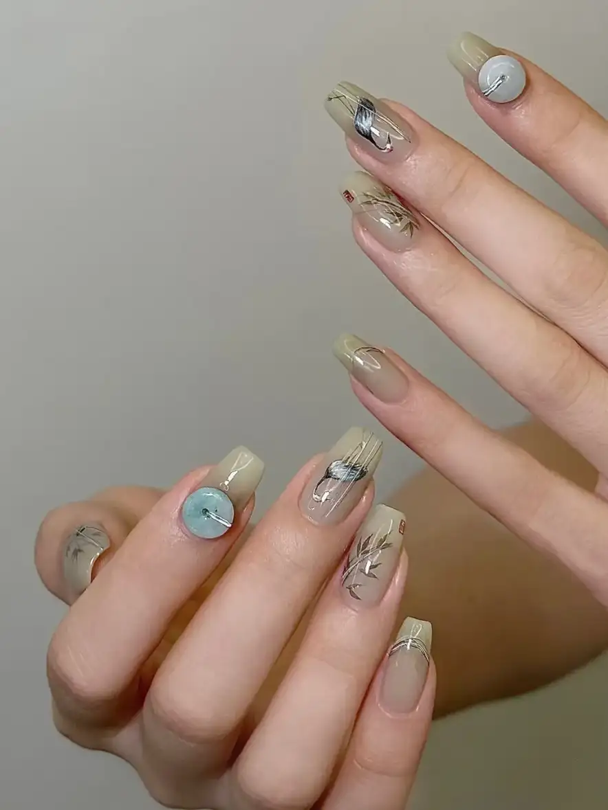 mẫu nails trung thu thật đặc biệt