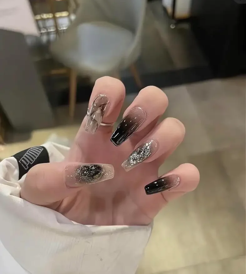 những mẫu nail đẹp cho móng dài hot