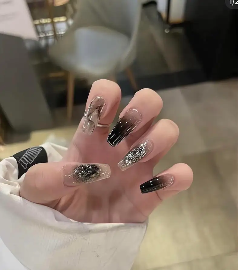 những mẫu nail đẹp cho móng dài đẹp kiêu sa