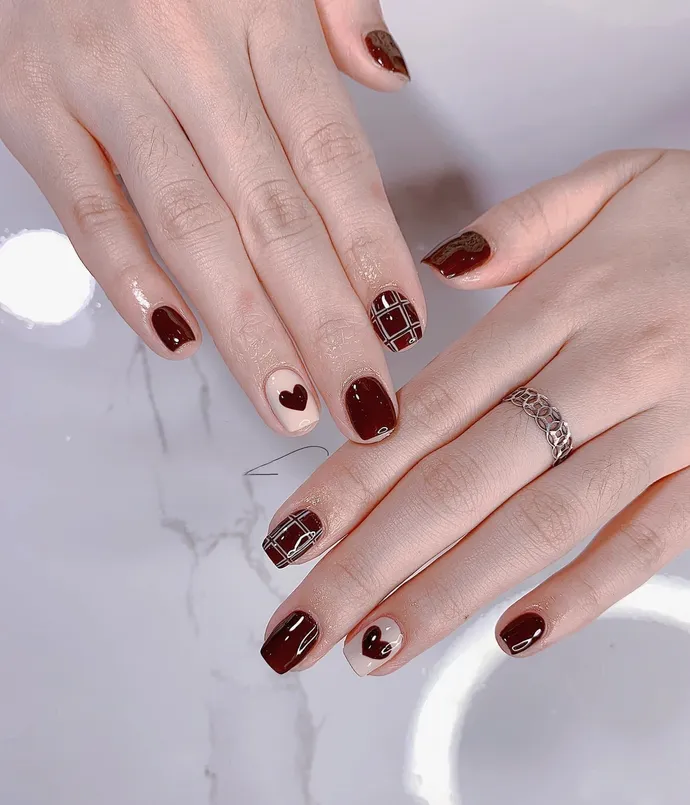 nail tay đẹp đơn giản cuốn hút 4