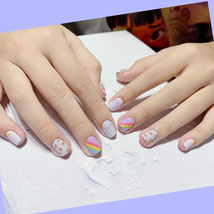 gợi ý mẫu nail cho học sinh cấp 2 5