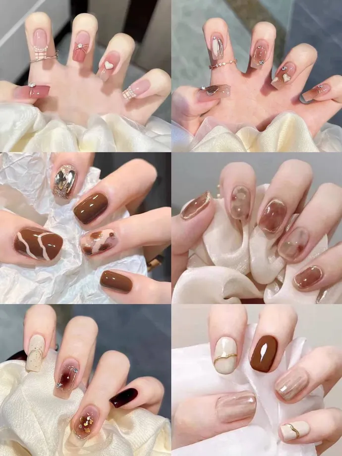 mẫu nail tay sang chảnh tôn da tay