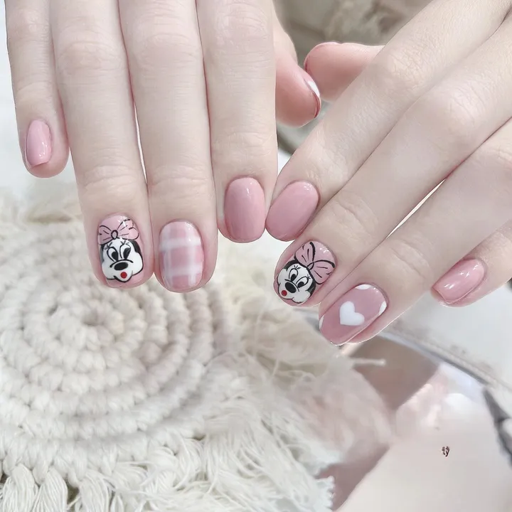 nail tay cute dễ thương nhất 9