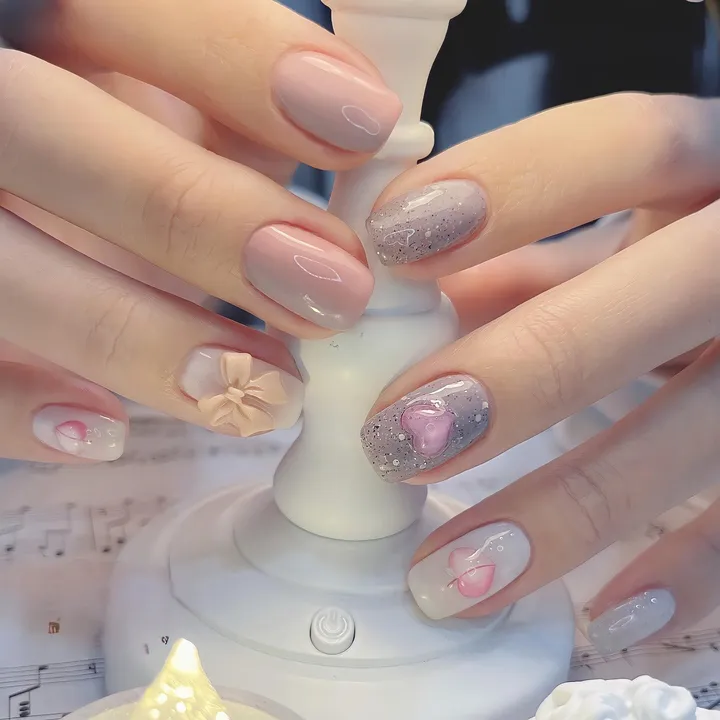 nail tay cute dễ thương nhất 7