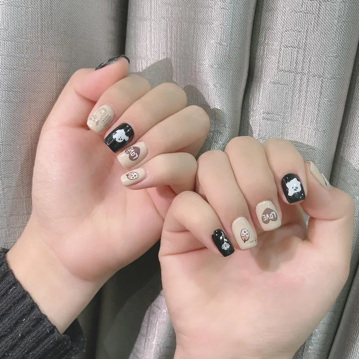 nail tay cute dễ thương nhất 4