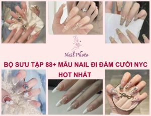 Tuyển tập 188+ mẫu nail đi đám cưới hottrend nhất hiện nay