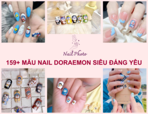 159+ Mẫu nail doraemon siêu đáng yêu cho fan cuồng