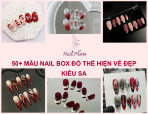 50+ Mẫu nail box đỏ thể hiện vẻ đẹp kiêu sa, nóng bỏng
