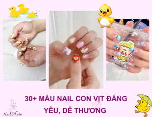 50+ Mẫu nail con vịt đáng yêu, dễ thương không nên bỏ lỡ