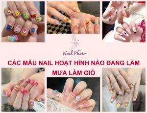 101+ mẫu nail hoạt hình dễ thương, đơn giản xu hướng TikTok