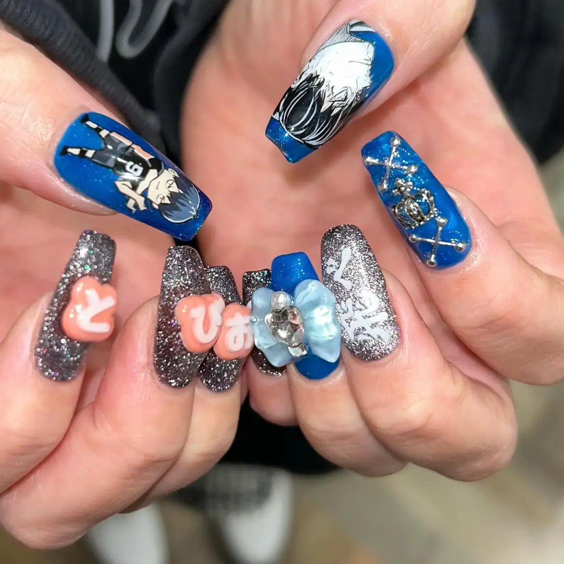 anime nails độc đáo