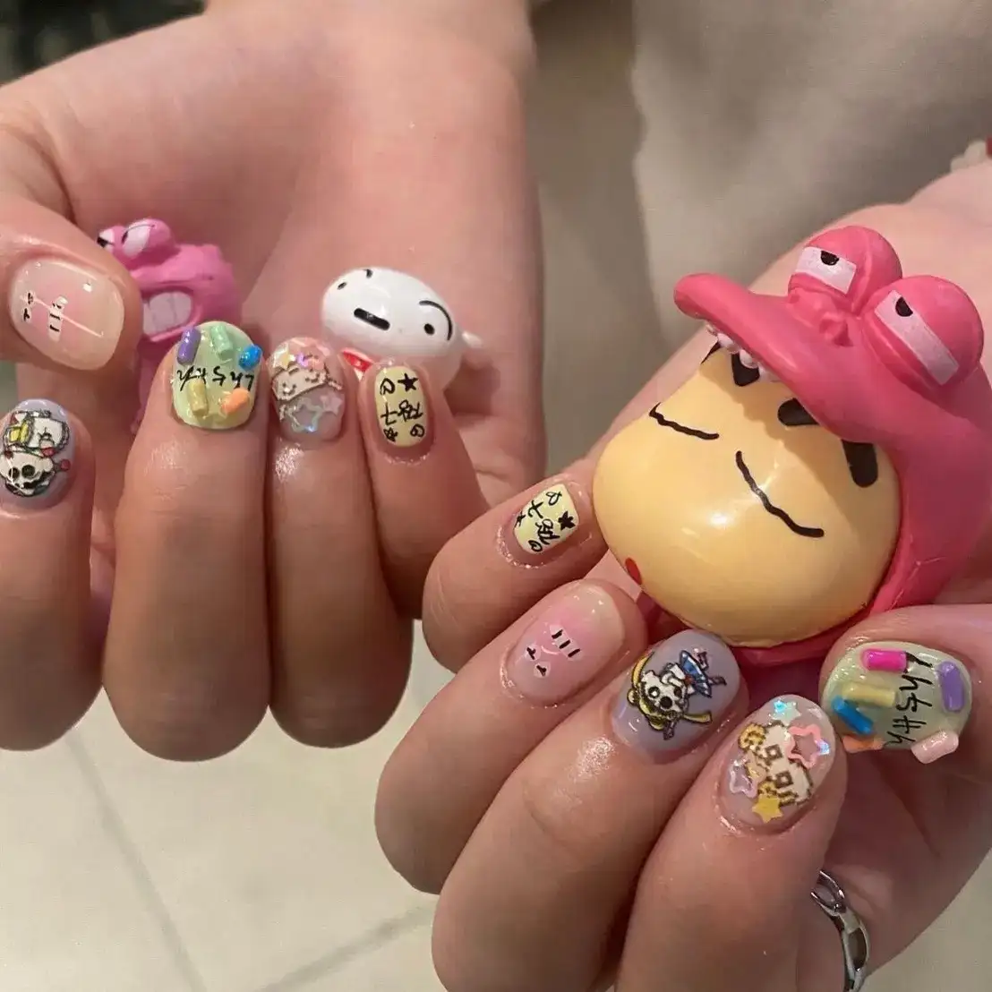 anime nail art thu hút