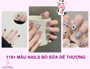 Teen girl phát sốt với 119+ mẫu nails bò sữa siêu dễ thương