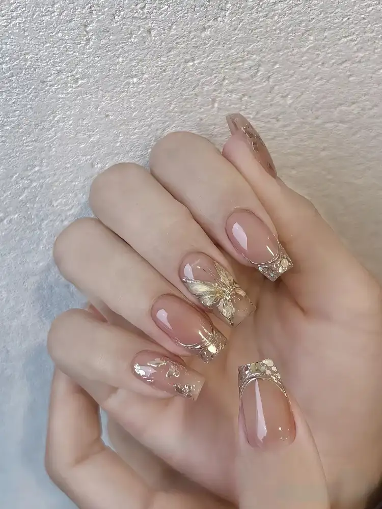 nail cánh bướm tinh xảo