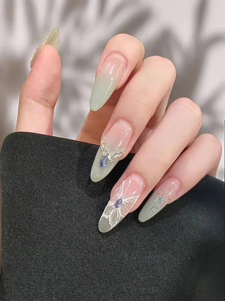 nail cánh bướm tuyệt đẹp