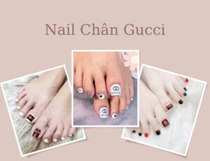 Thể hiện gu thẩm mỹ với những mẫu nail chân Gucci sang trọng