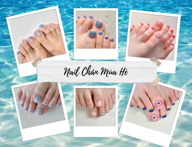 TOP 105+ mẫu nail chân mùa hè đẹp, độc đáo