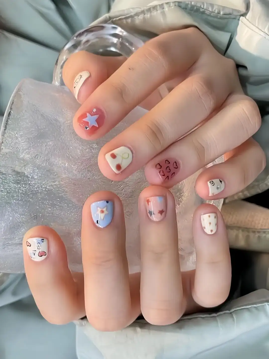 mẫu nail cho bé gái ngọt ngào và đáng yêu