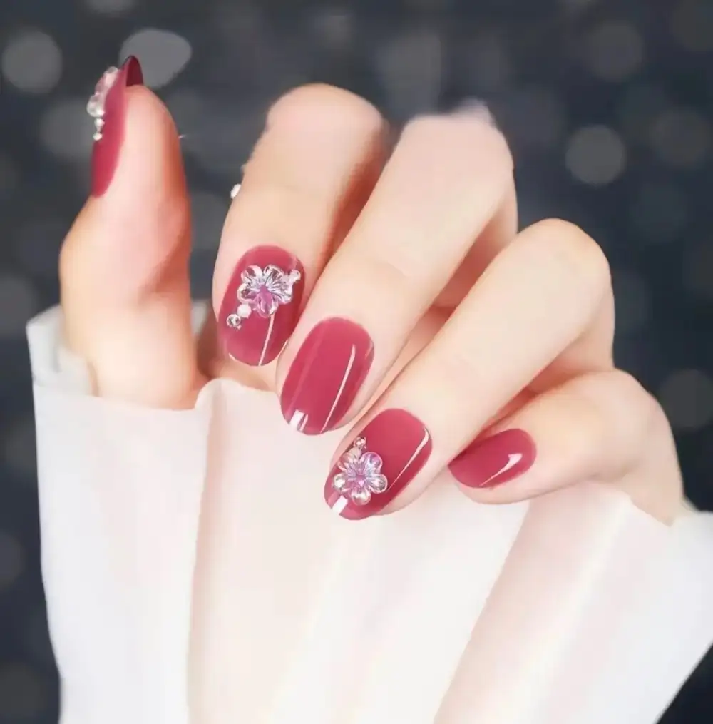 mẫu nail cho người lớn tuổi đẹp tự nhiên