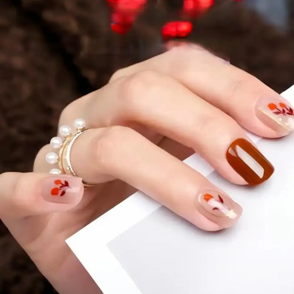 mẫu nail cho người lớn tuổi đơn giản