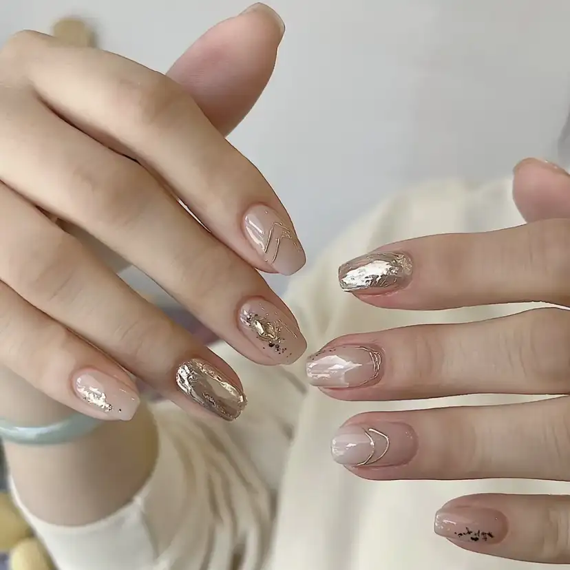 mẫu nail cho người trung tuổi thời thượng