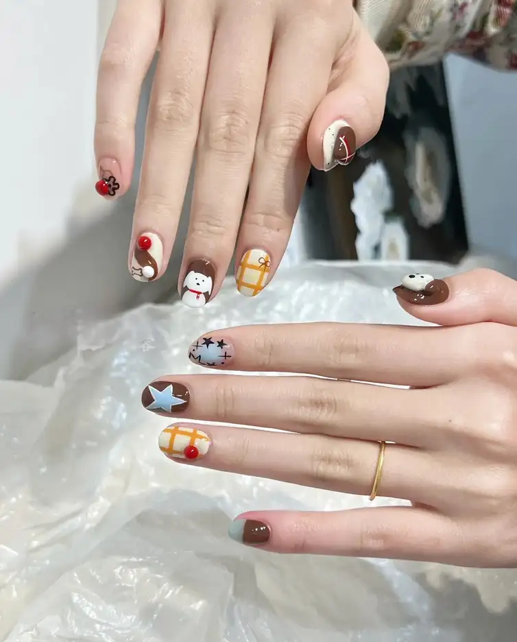 nail con chó hiện đại và sang trọng