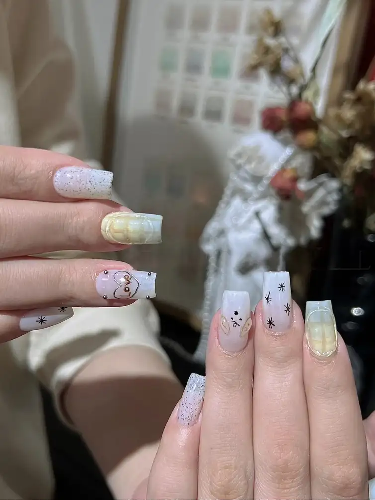 nail con chó ấn tượng