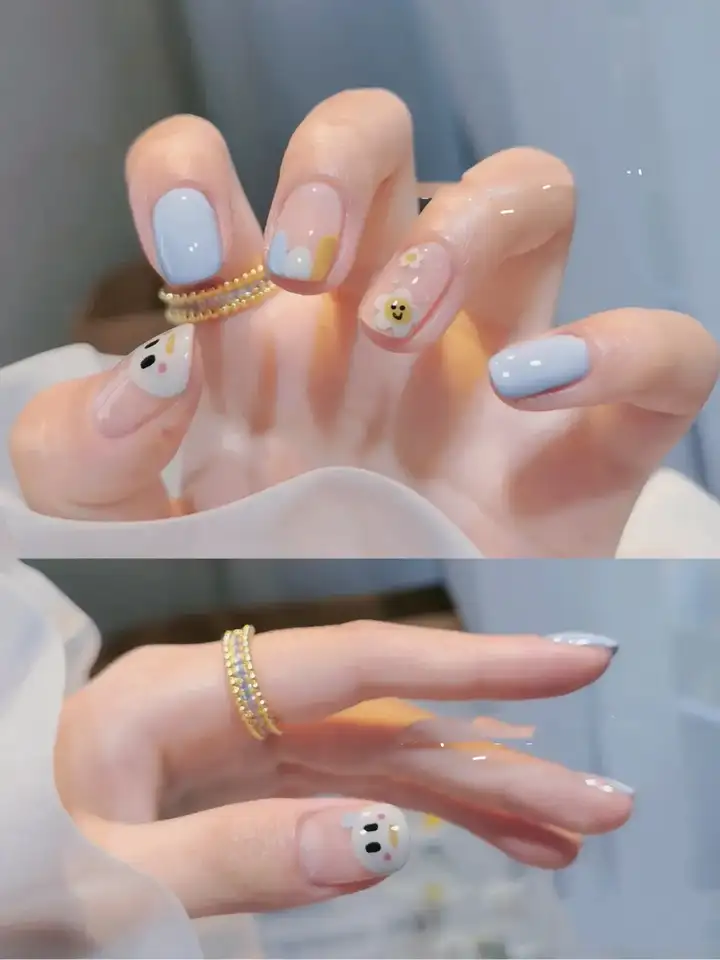 nail con vịt đẹp thanh lịch