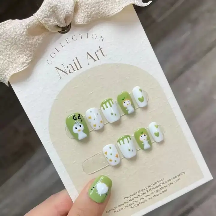 nail con vịt thư thái