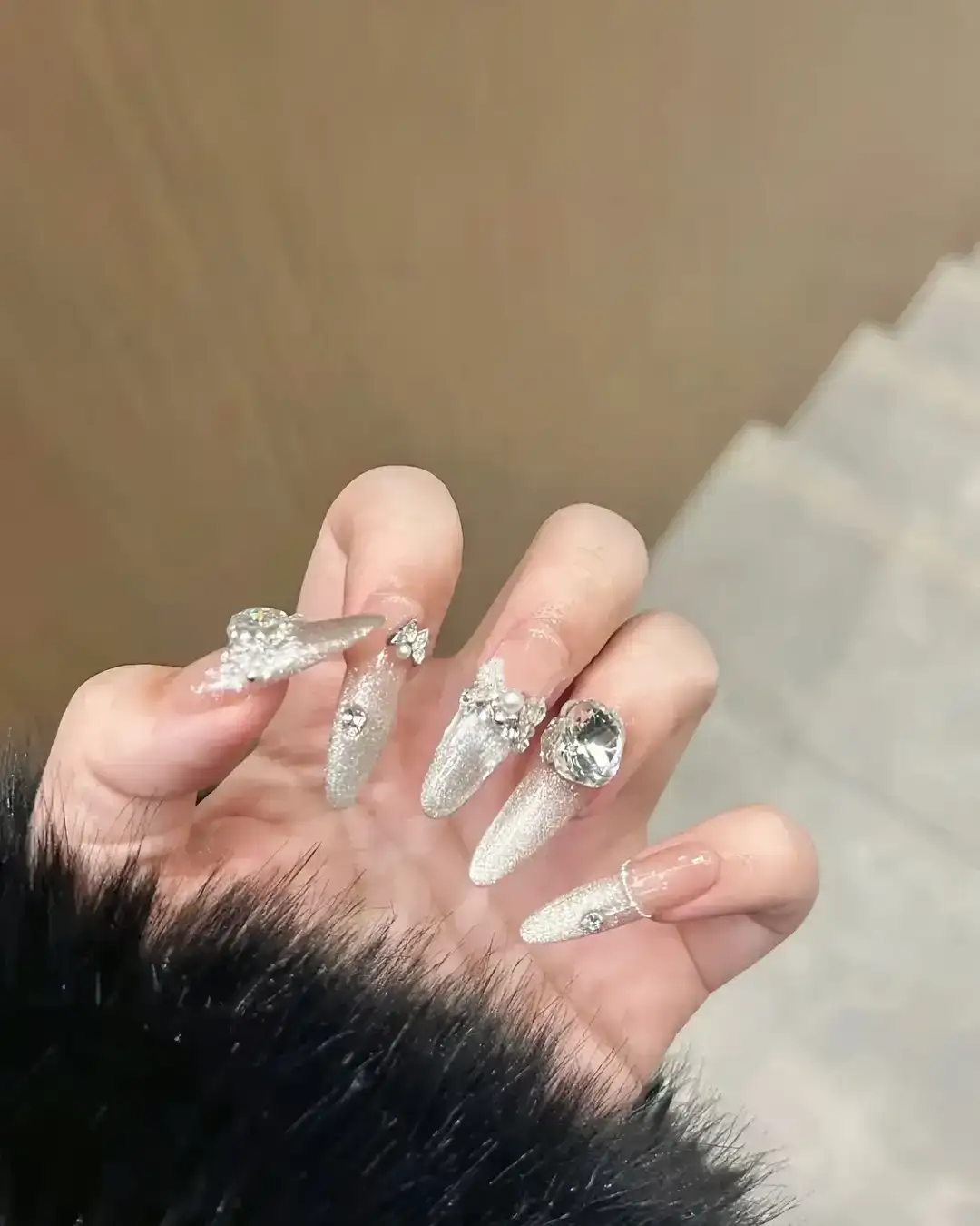 mẫu nail đám cưới hoàn hảo