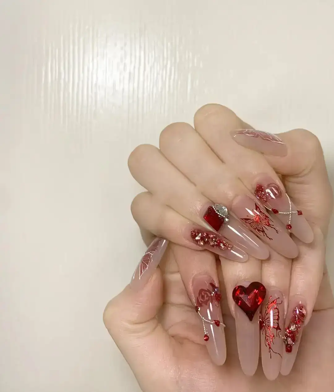 nail đi đám cưới tinh tế