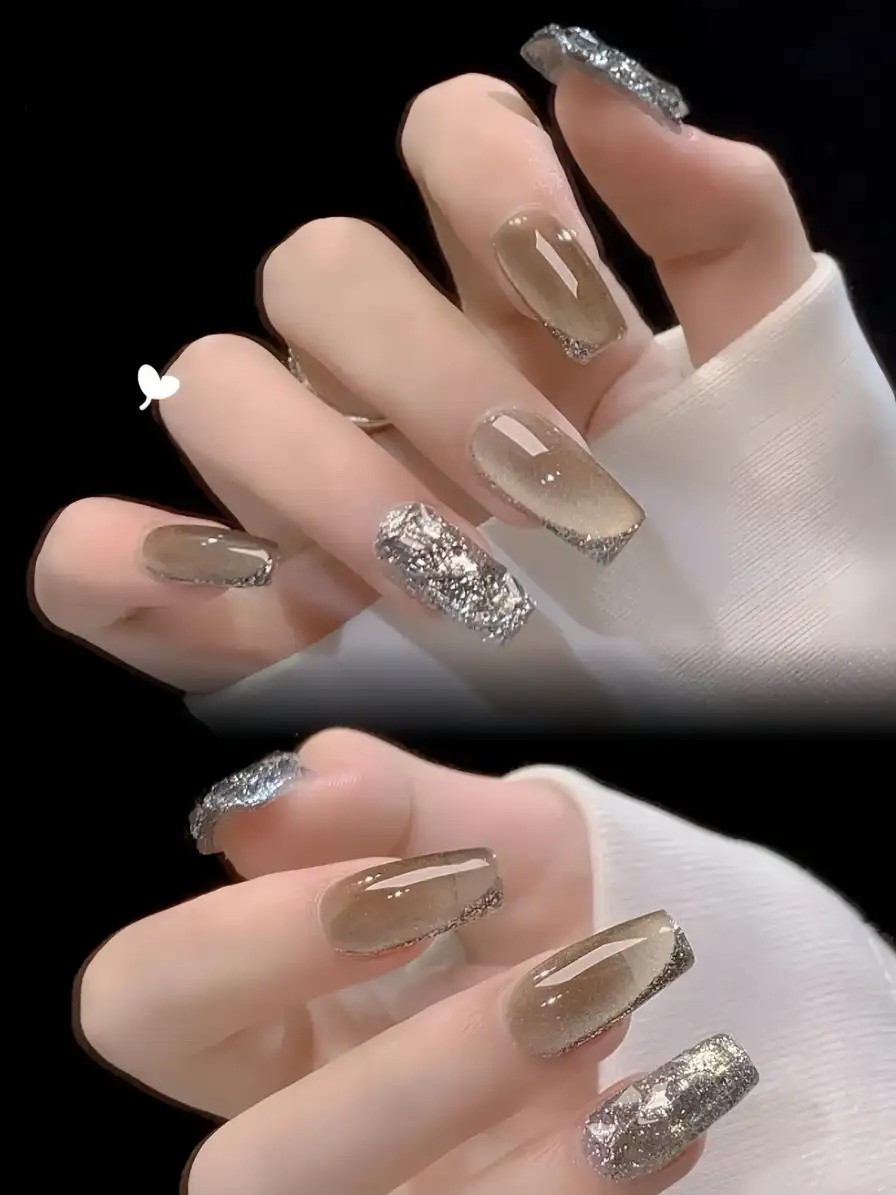 mẫu nail đi tiệc hài hòa