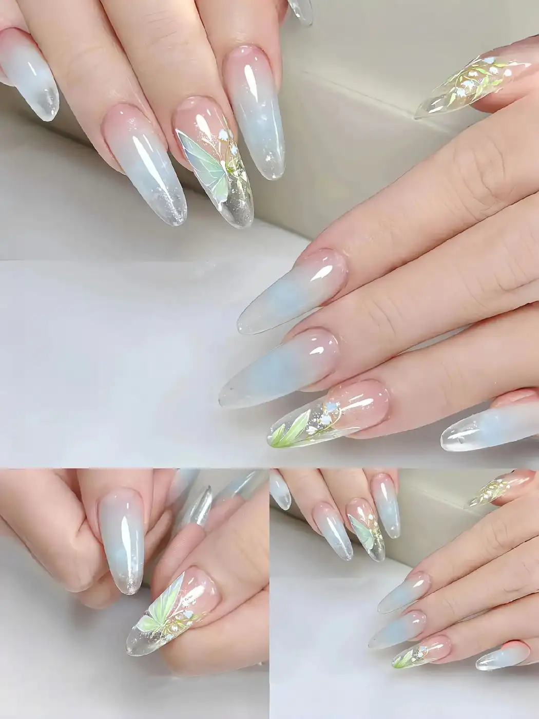 các mẫu nail đơn giản sang trọng dịu dàng