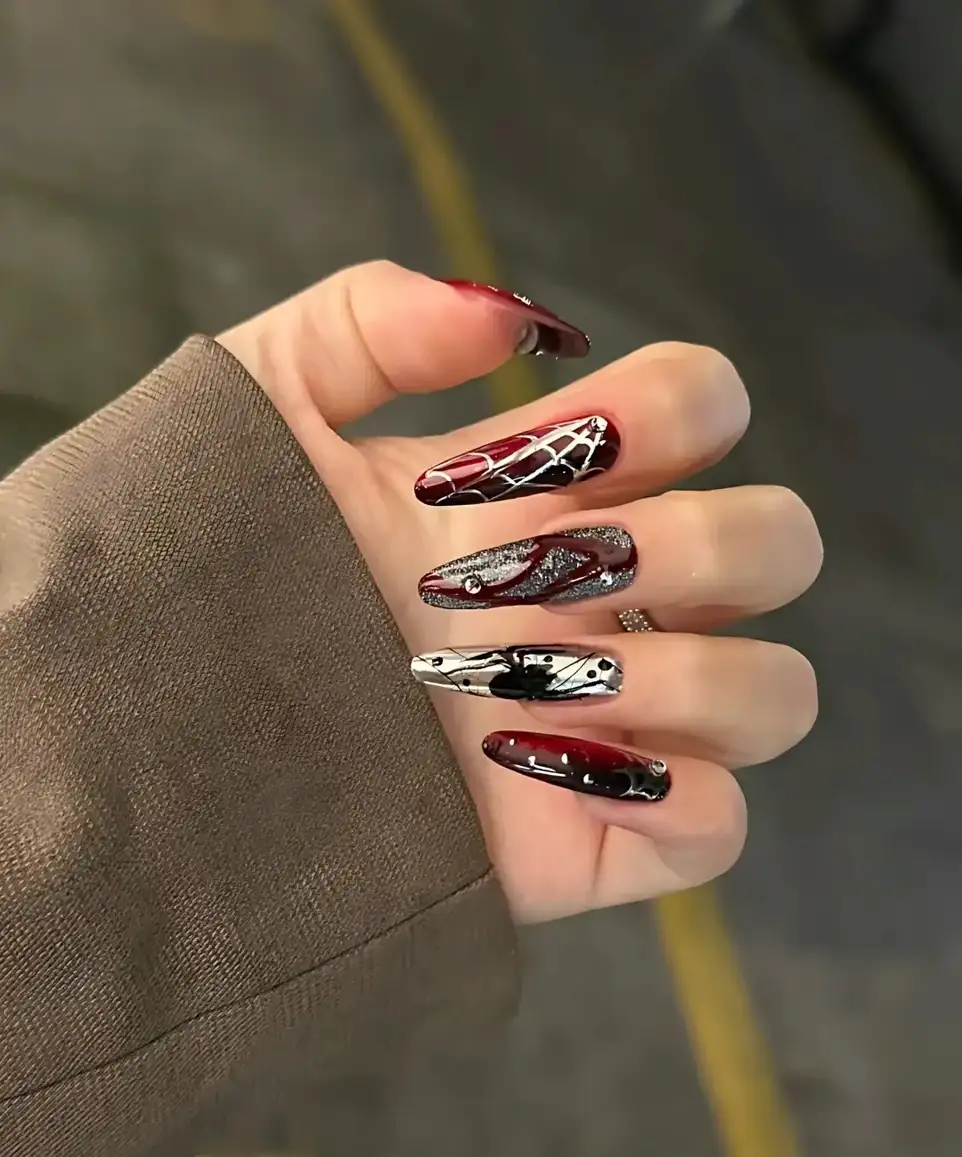 mẫu nail halloween độc đáo