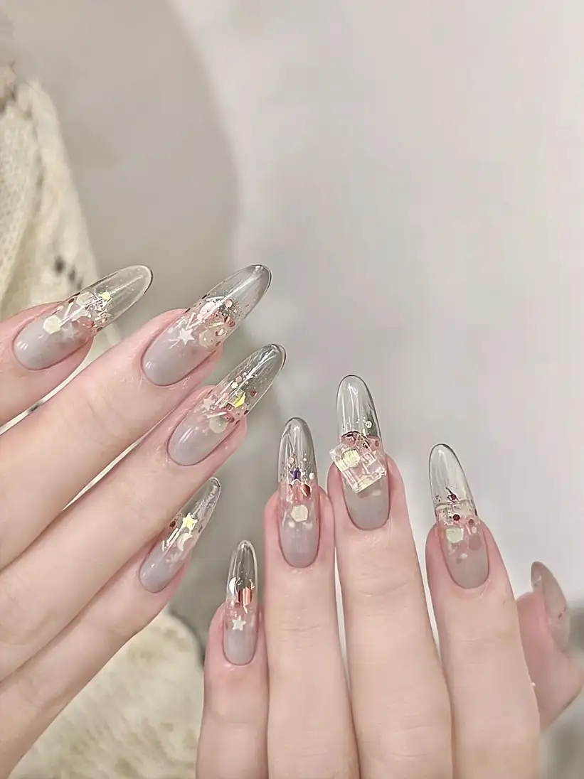 nail móng bầu thời thượng