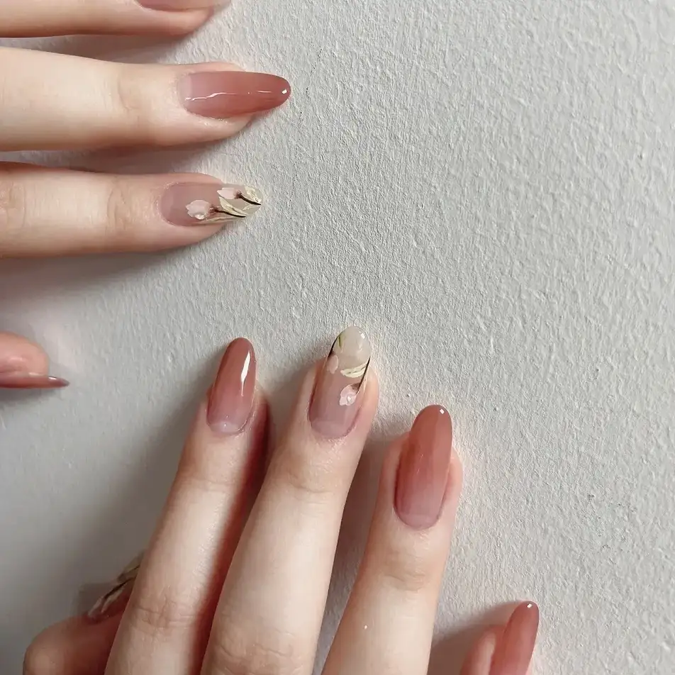 mẫu nail ombre đẹp thu hút 