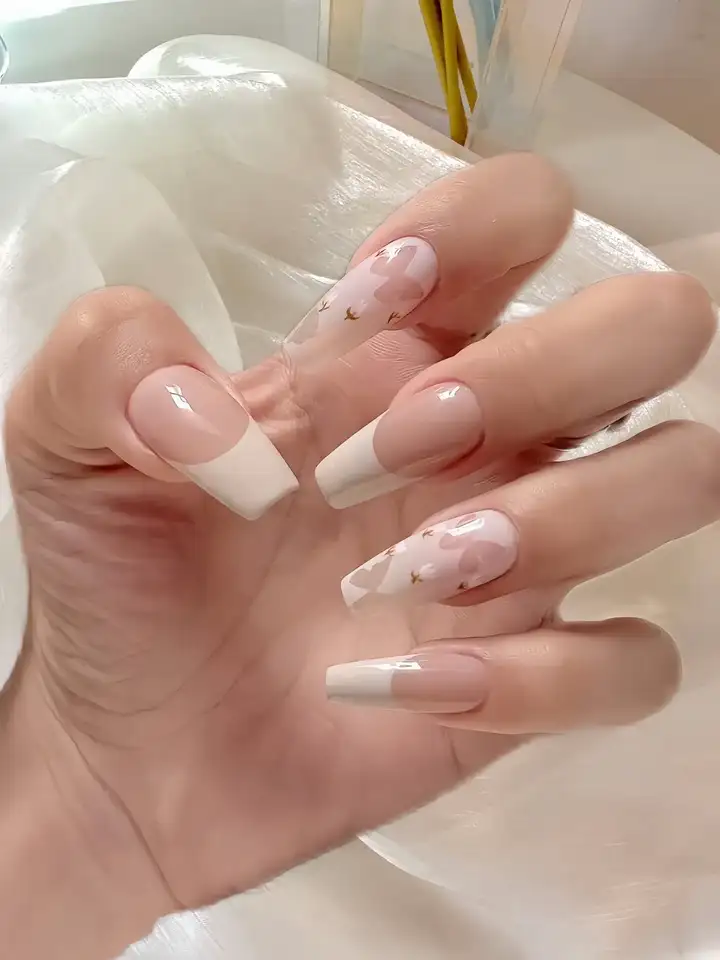 mẫu nail sơn đầu móng đa dạng