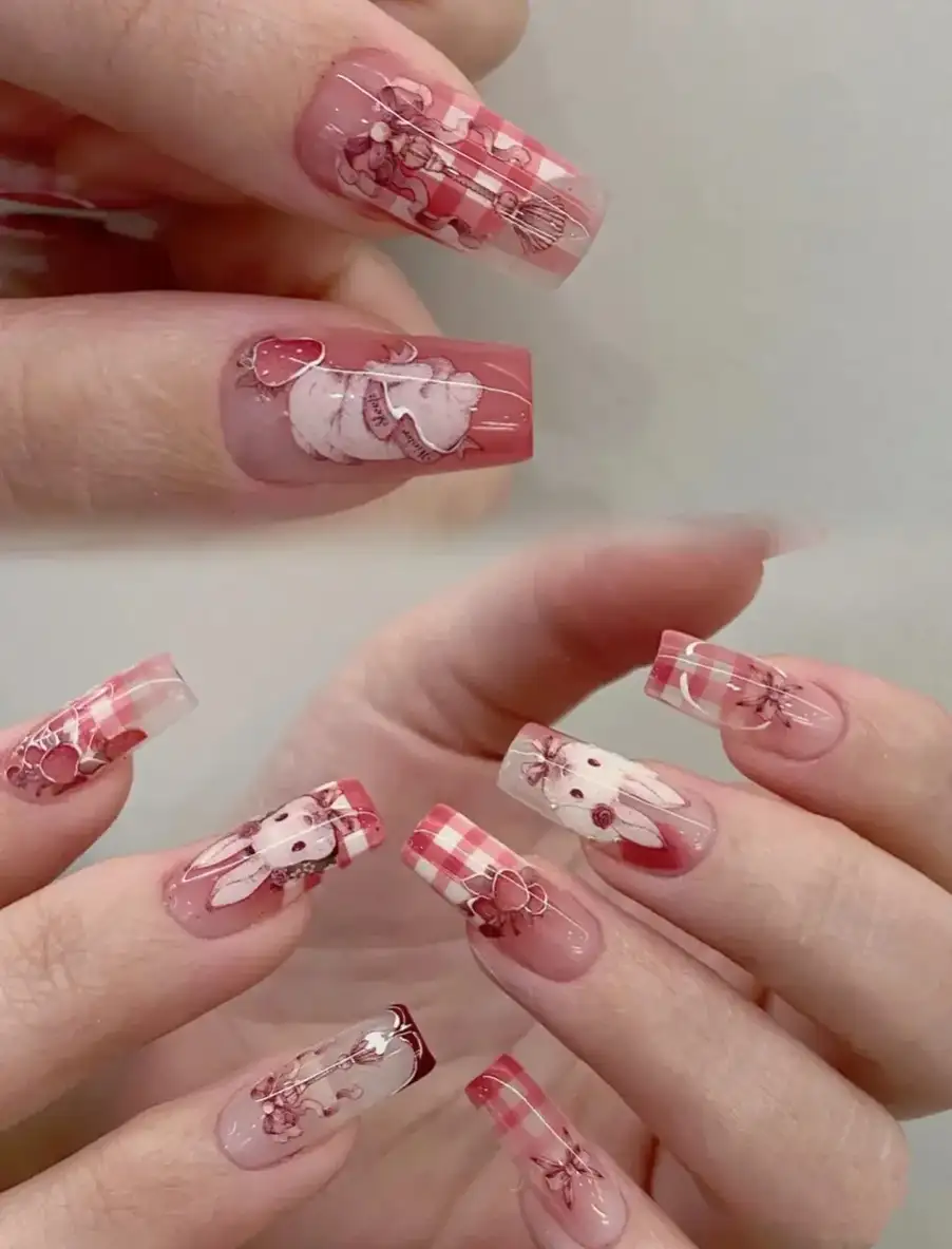 mẫu nail thỏ tươi mới