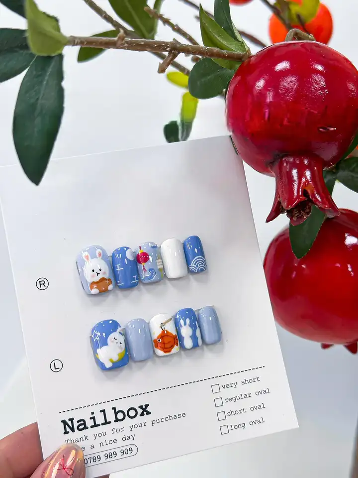 mẫu nail box xinh nghệ thuật