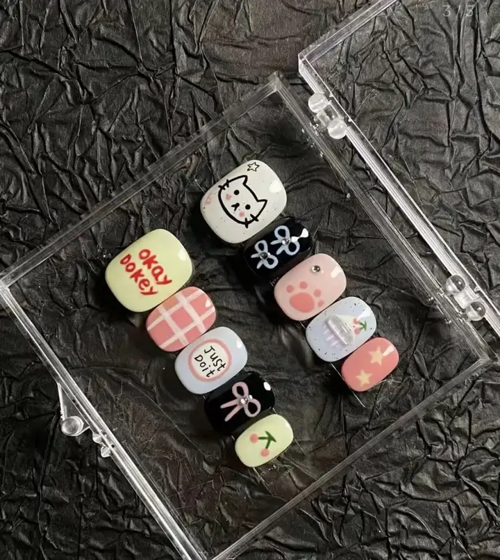 nail box dễ thương trẻ trung