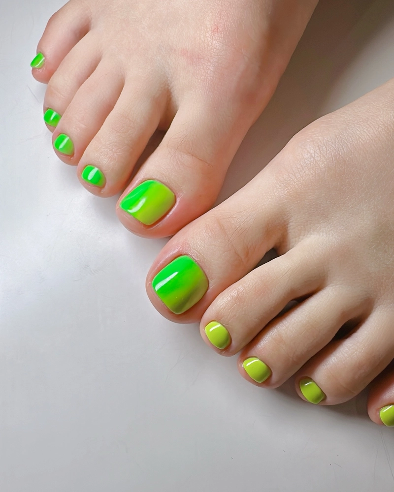 nail chân basic đẹp