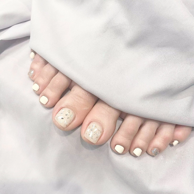 nail chân basic ấn tượng