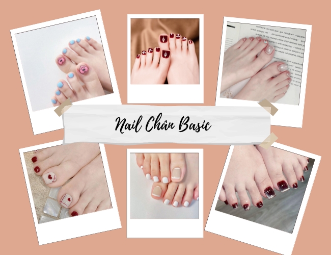 Tổng hợp 53+ mẫu nail chân basic đơn giản, dễ thương cho nàng