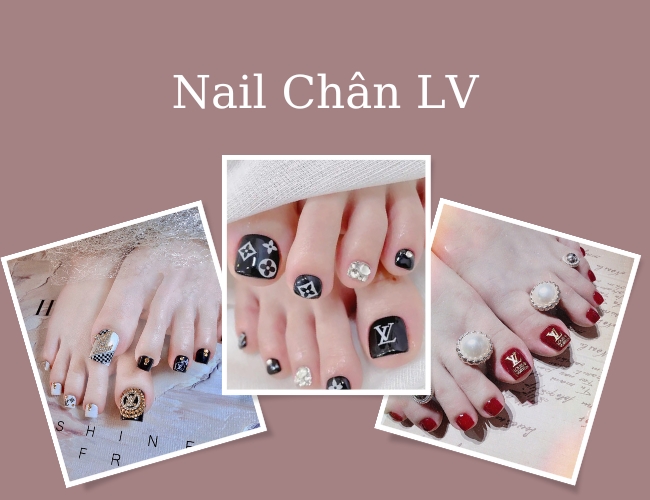 Khám phá bộ sưu tập 80+ mẫu nail chân LV đầy cuốn hút