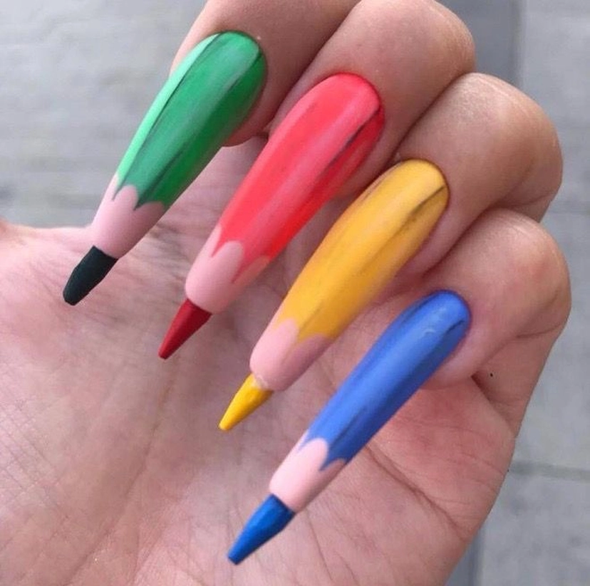 bộ nail độc lạ độc đáo