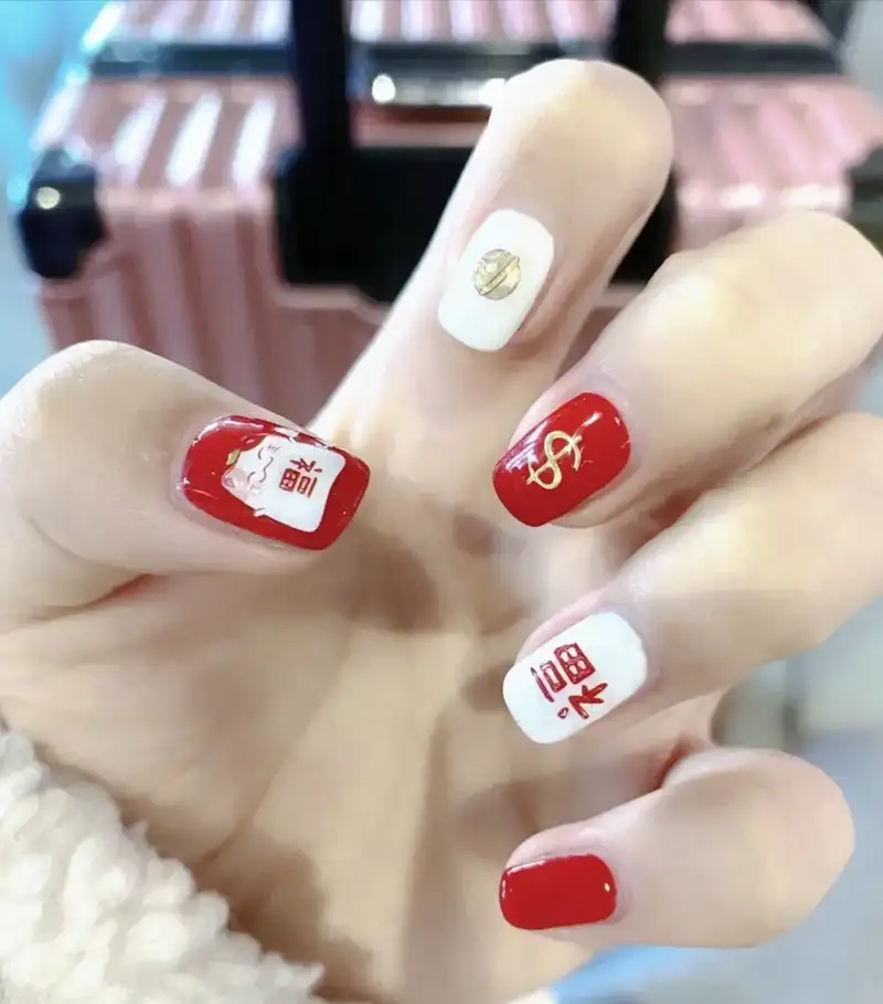 nail mèo thần tài nhẹ nhàng