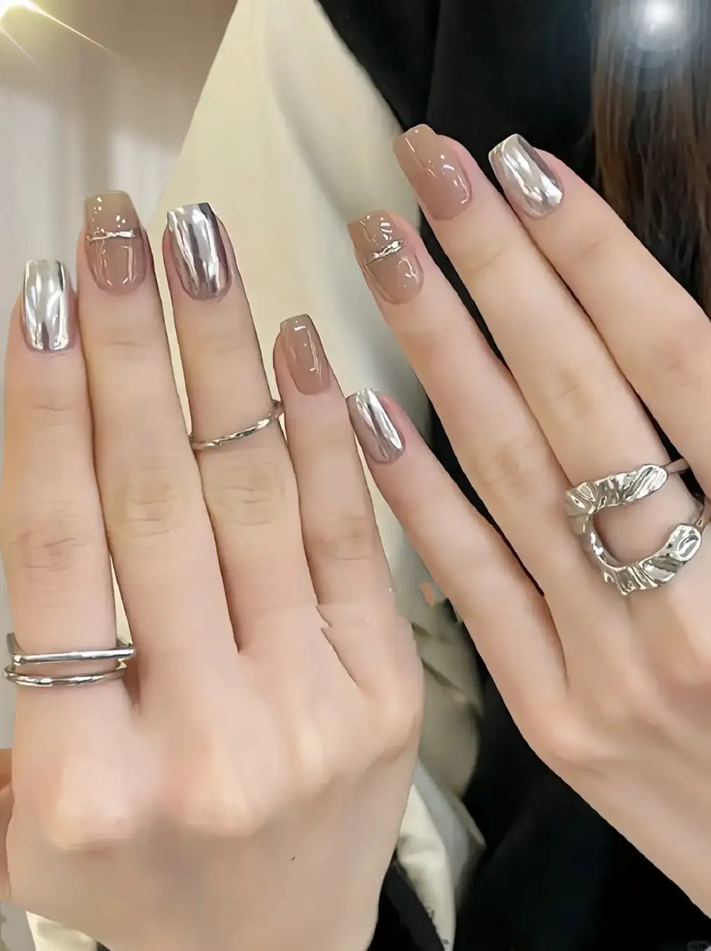 mẫu nail mùa thu ấm áp